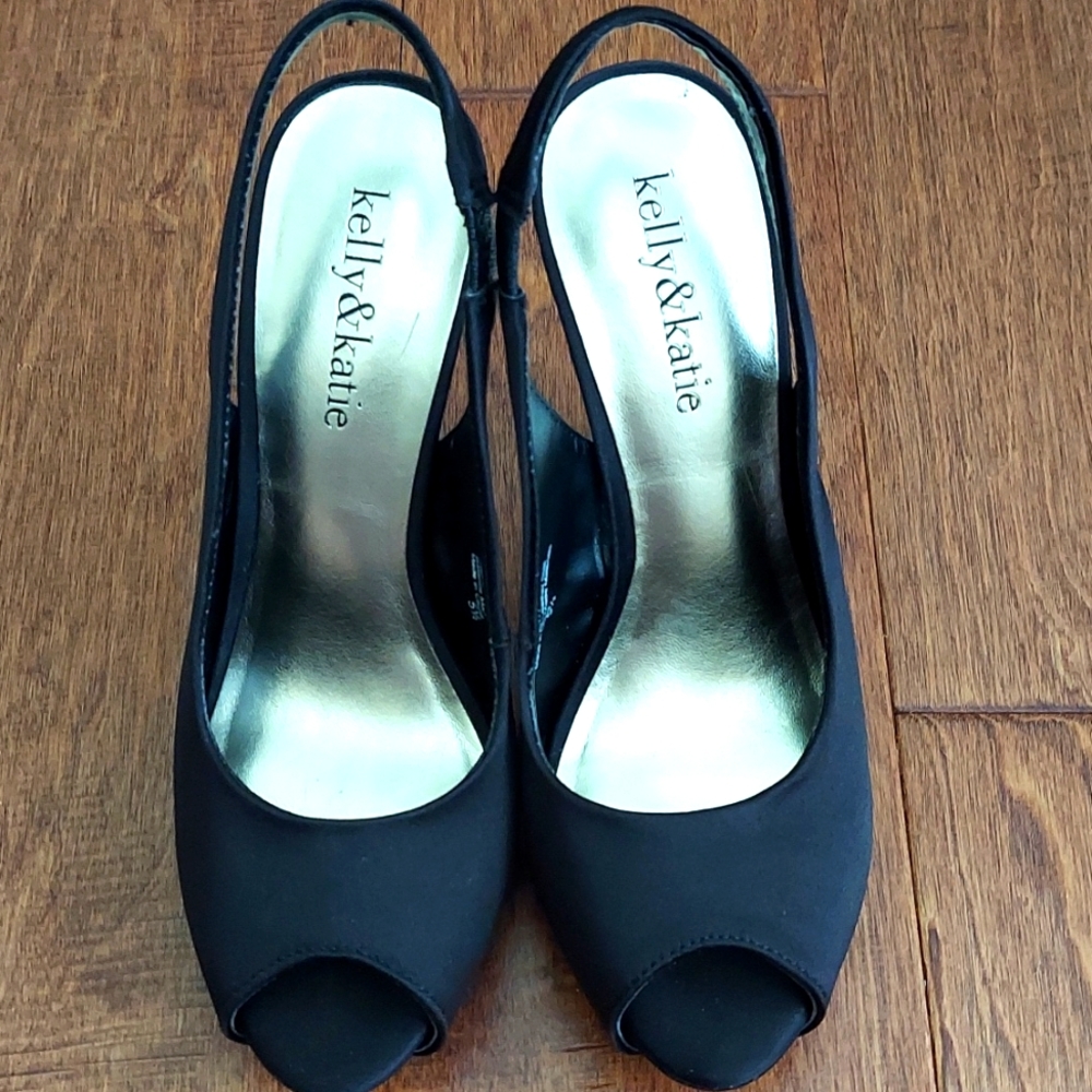 Kelly & Katie Satin 4.5 inch Heels